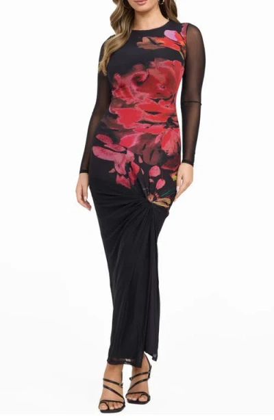 Guess Women's Long Sleeve Alyssa Dress In Multi