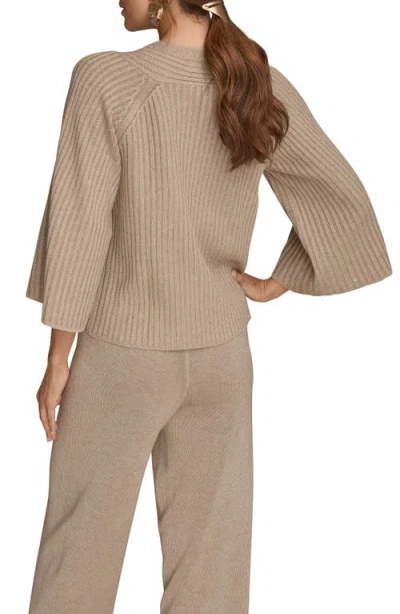 Donna Karan Women's Micro Sequin Embellished Sweater In Pink