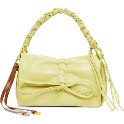 Desigual Faux Leather Shoulder Bag In Gold