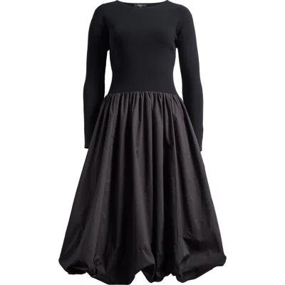 Rails Romana Bubble Hem Cocktail Dress In Black
