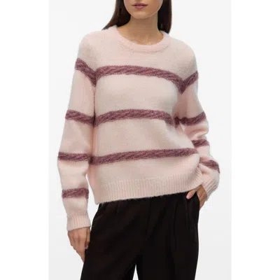 Vero Moda Zada Oversize Stripe Sweater In Multi