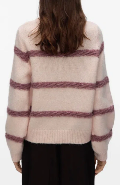 Vero Moda Zada Oversize Stripe Sweater In Multi