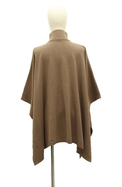 Allsaints Zip-up Poncho In Brown