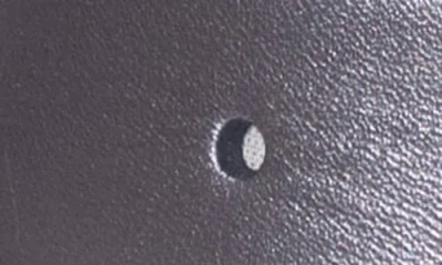 Allsaints Metallic Leather Western Belt In Gray