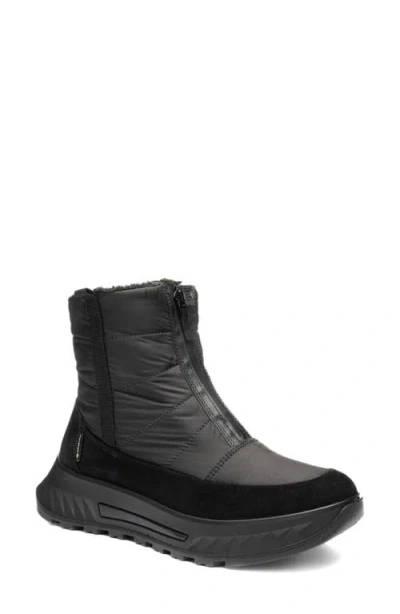 Ara Slate Waterproof Bootie In Black