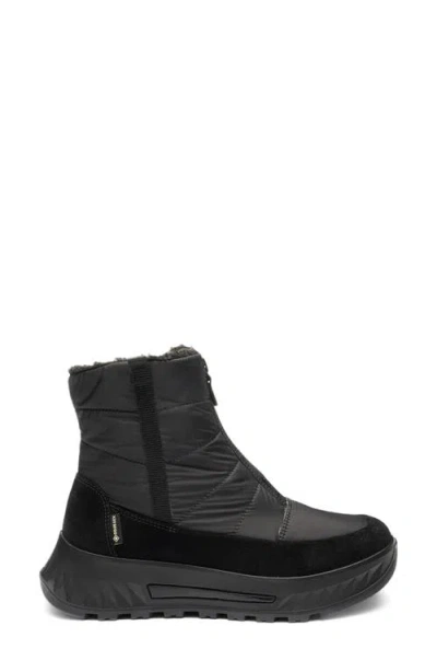 Ara Slate Waterproof Bootie In Black