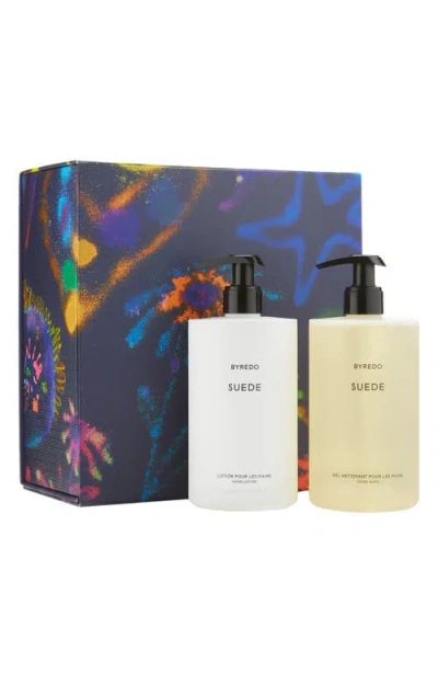 Byredo Suede Hand Wash & Lotion Gift Set In Transparent