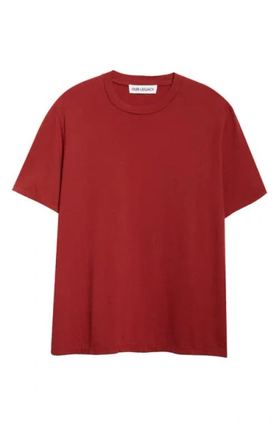 Our Legacy Box T-shirt In Brown