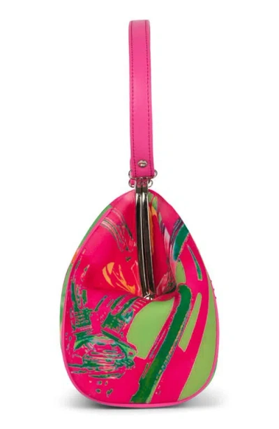 Jeffrey Campbell Beep-beep Top Handle Bag In Brown