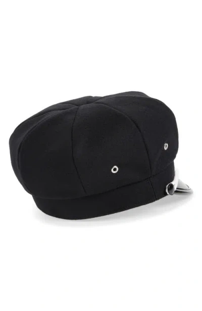 Takahiromiyashita The Soloist Takahiromiyashita Thesoloist. Wool Marine Cap In Black