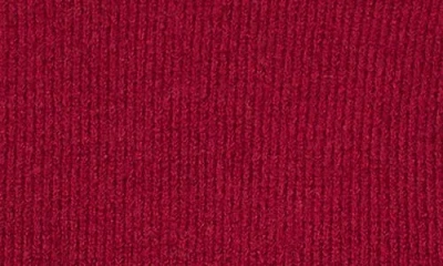 Cece Bow Detail Sweater In Burgundy