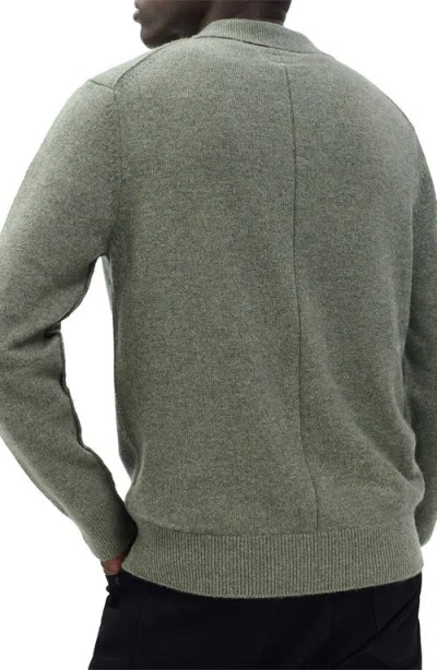 Rag & Bone Declan Cashmere Polo Sweater In Green