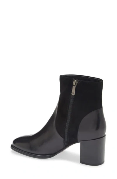 Regarde Le Ciel Hilary Block Heel Bootie In Black