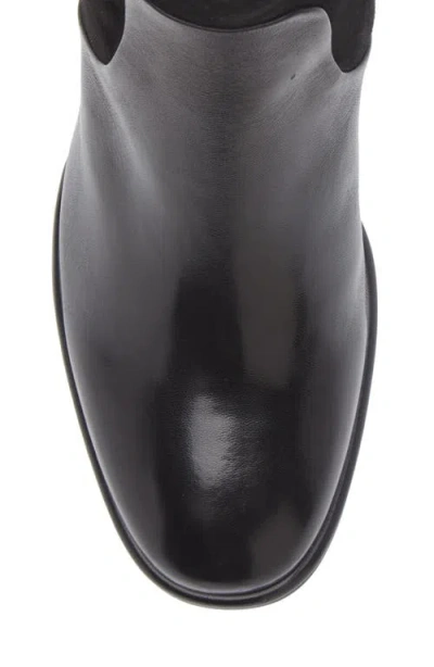 Regarde Le Ciel Hilary Block Heel Bootie In Black