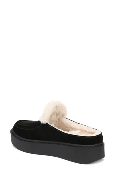 Favorite Daughter Sunny Faux Shearling Platform Clog In Animal Print