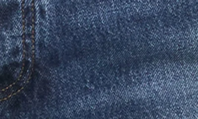 Frame The Vertical High Waist Relaxed Straight Leg Jeans In Blue