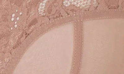 Panache Envy Underwire Stretch Lace Side Support Bra In Brown