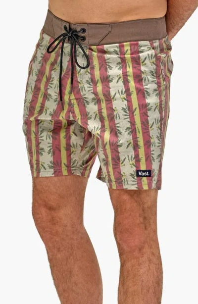 Vast Peace Stretch Board Shorts In Multi