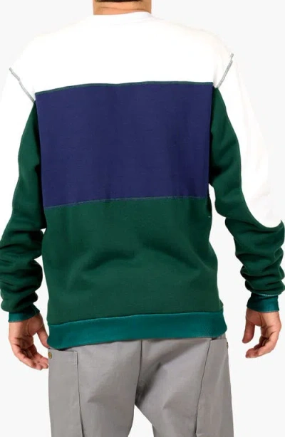 Vast Color Block Sweatshirt In Multi