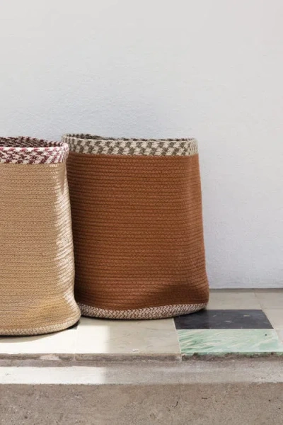 Lorena Canals Nomad Basket Susa In Brown