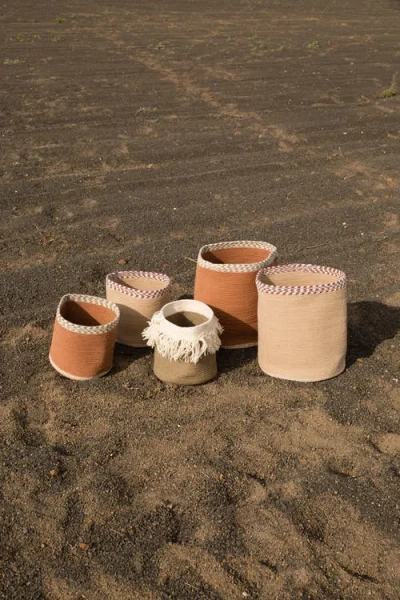 Lorena Canals Nomad Basket Susa In Brown