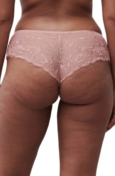 Chantelle Lingerie Fleurs Hipster Tanga In Pink