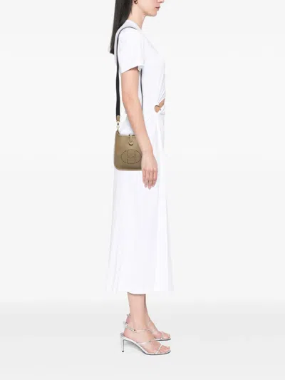 Pre-owned Hermes 2025 Clemence Evelyne Amazone 16 Crossbody Bag