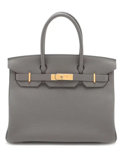 Pre-owned Hermes 2022 Togo Birkin Retourne 30 Handbag