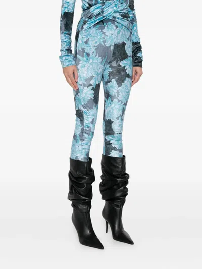 花卉印花连体长裤