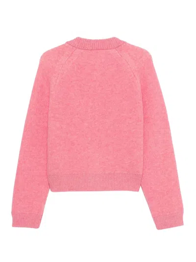 B.b. Walace ボタン カーディガン In Pink