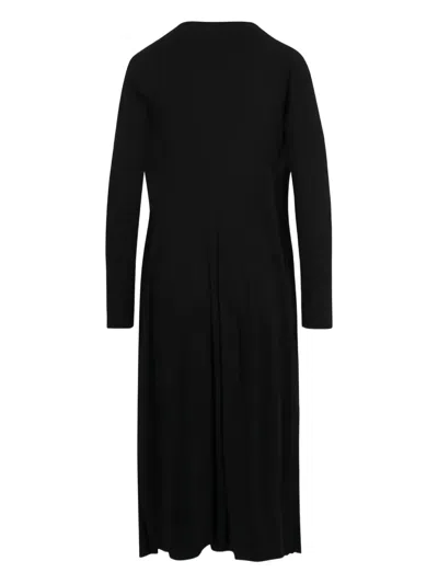 Rundholz Black Label Pleated Dress In Black