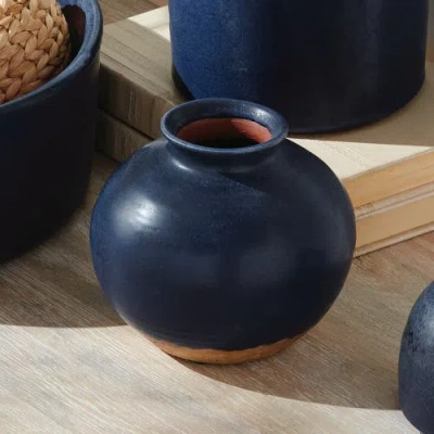 Napa Home & Garden Gavin Bud Vases, Set Of 3 In Blue