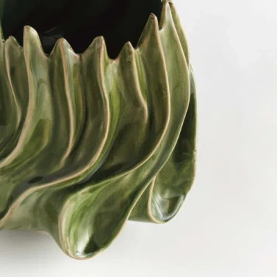 Napa Home & Garden Callista Vase Medium In Green