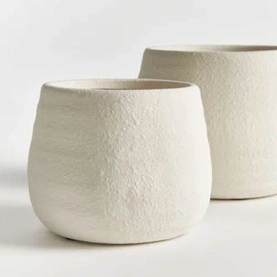 Napa Home & Garden Selma Pots Set Of 2 In Neutral