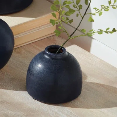 Napa Home & Garden Studio Bud Vases, Set Of 2 In Blue