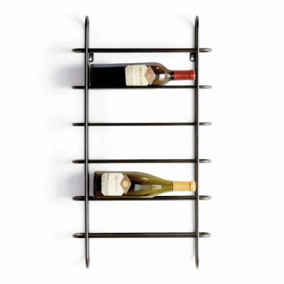 Napa Home & Garden Yountville 6-bottle Wine Rack In Black