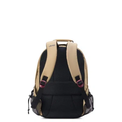 Jeep Softside 20" Two Wheel Rolling Travel Duffle Bag [js006b] & Laptop Travel Backpack [js011b] Set In Nude