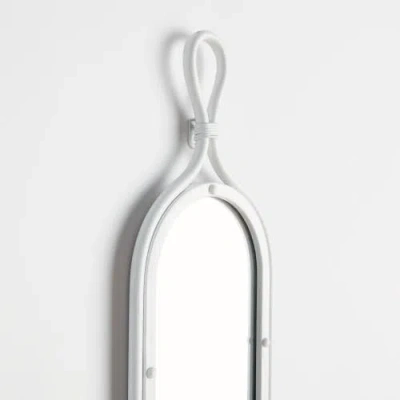 Napa Home & Garden 58.5"h X 0.75"d X 7.75"w Silver Framed Tall Narrow Full Length Wall Mirrors Set O In Silver