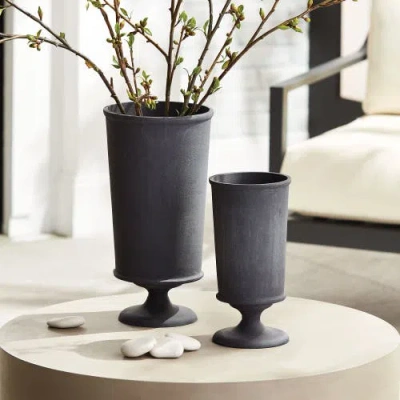 Napa Home & Garden Terrazza Small Vase In Gray