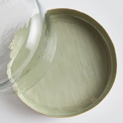 Napa Home & Garden Kammie Serving Tray With Cloche Large In Green