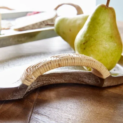 Napa Home & Garden Helena Decorative Trays Set Of 2 In Silver