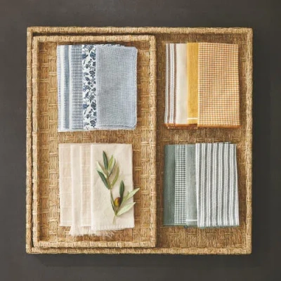 Napa Home & Garden Wynn Decorative Trays Large Set Of 2 In Brown