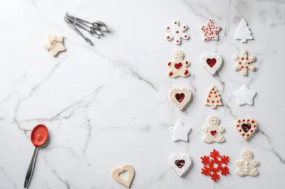 Cuisipro 8-inch Silicone Piccolo Solid Spoon In Red