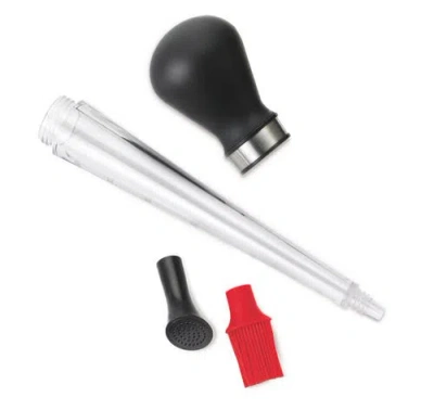 Cuisipro 3-in-1 Poultry Baster And Brush In Black