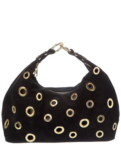 Persaman New York Isabella16 Studded Leather Shoulder Bag In Black