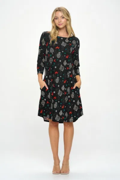 Truedames Bns Pocket Short Dress In Blue