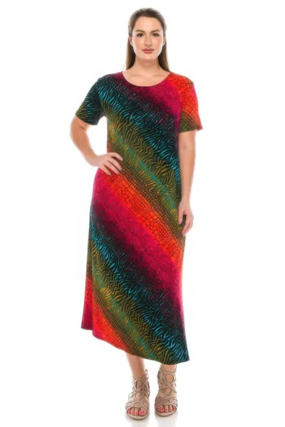Truedames Bns Long Dress In Multi