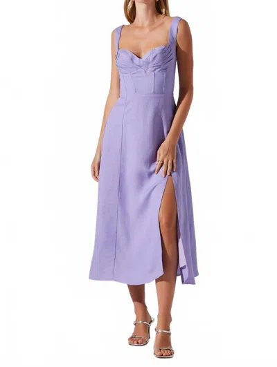 Astr Women's Estella Dress In Purple In Purple