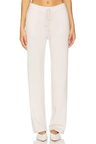 W. Cashmere Bailey Pants In Fog In White