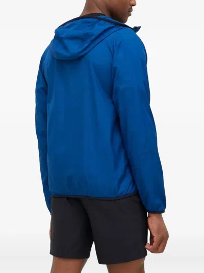 Helly Hansen Zipp Hooded Jacket In Blue
